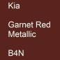 Preview: Kia, Garnet Red Metallic, B4N.